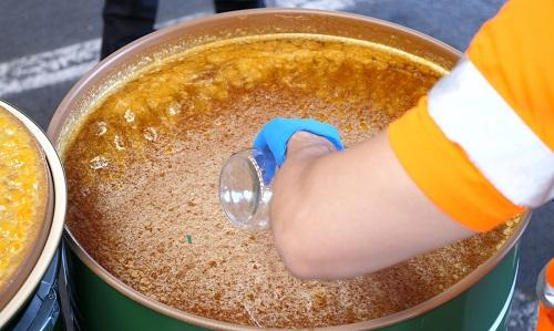 Miel en cours de fermentation - Photo OLFA 2023